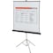 Quartet Portable Tripod Projection Screen, 70"x70", White Screen QRT570S - alternate 2